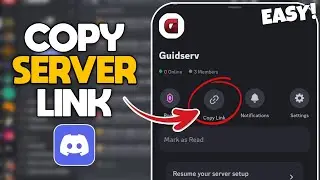 How to Copy Your Discord Server Link - Quick Tutorial