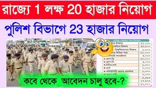WBP New Vacancy 2023🎉WBP Constable New Recruitment 2023🥳WBP New Vacancy😱WBP Job Update good News🤗
