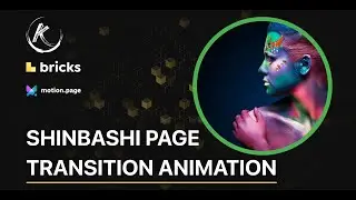Shinbashi Page Transition Animation - Bricks Buider and Motion.page (GSAP)