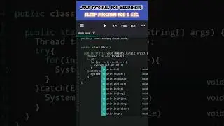 Java Tutorial For Beginners || Threading 🤵🤵