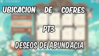 Cofres Del Deseo de la Abundancia PT 3 | Genshin Impact 3.1