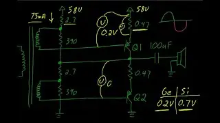 Biasing Germanium Transistors in a Sylvania Receiver