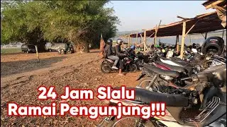 Buka 24 Jam Warung Di Dekat Makam Keramat Selalu Ramai Pengunjung‼️