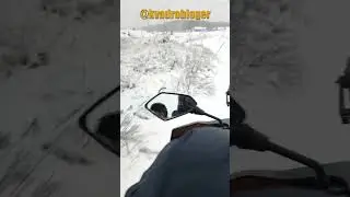 🚀 Катим по зимнему лесу на stels guepard 