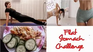 НАЧАЛА ЧЕЛЛЕНДЖ CHLOE TING 😍| 2021 Flat Stomach Challenge 1-4 день
