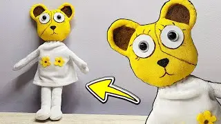 🔥CARTOON GIRL YO-YO Plush TOY DIY. Trevor Henderson Creatures. How To Make Doll SCP-Handmade Monster