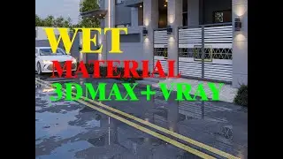 How to Create Realistic Wet Road in 3ds Max+Vray | Pro Tips Revealed