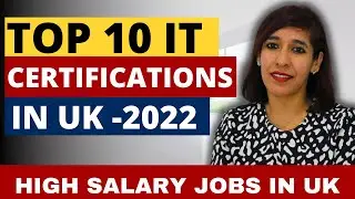Top 10 IT Certifications in UK -2024 | High Paying jobs in UK 2024 |Highest Paying Certifications