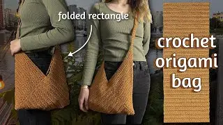 Easy Crochet Bag Tutorial | Beginner-Friendly Crochet Crossbody/Shoulder Bag