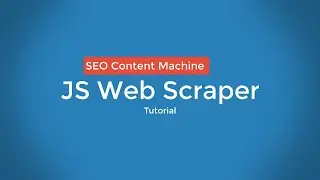 Javascript Supported Web Scraper