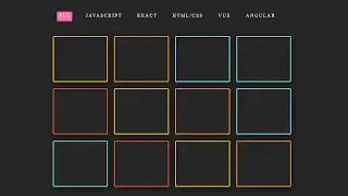 Make Animated Section Tabs With CSS |  Pure CSS Tabs