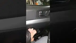 Если стекло перестало подниматься в АВТОМАТИЧЕСКОМ режиме.Обучение стеклоподъёмника.