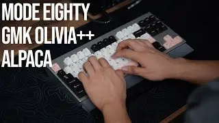 Mode Eighty Gasket Stack Mount TKL Keyboard with Alpacas Typing Sounds