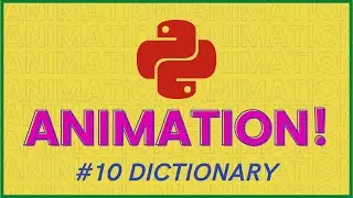 Dictionary In Python With ANIMATION!! Dict In Python | Python Tutorial For NOOBS And Beginners