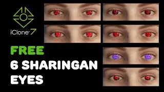 How To Create Custom Eyes  - for IClone 7 and CC character