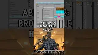 Ableton Live 12: Browser History Feature #shorts