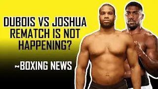 Anthony Joshua NOT TAKING Dubois REMATCH after all??!! 👀🥊