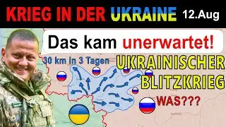 12.AUGUST: TIEFER DURCHBRUCH - Wieso die Kursk-Frontline EINBRICHT | Ukraine-Krieg