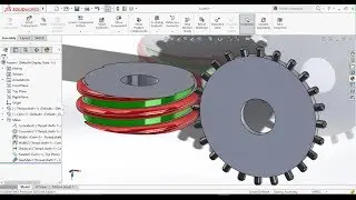 How to Design Globoidal cam Indexer Gear System in SolidWorks