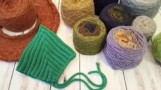 Вязальный влог. Береты из Кауни. Все мои недовязы.
