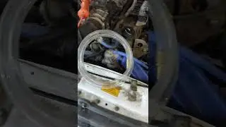 Вакуумная заливка антифриза.
