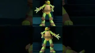 TMNT | Mikey perlu mengunduh aplikasi streaming musik 🎧 