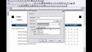 Creating An OCR Field in Scannable Office
