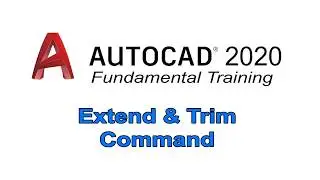 AutoCAD 2020 | Fundamental Training | Extend and Trim Command | Tagalog