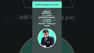 Textile Designing Course- Complete Details!👀