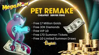 Latest Megamon Private Server English | FREE VIP 10 | Redeem Code | Free Diamonds / Golds