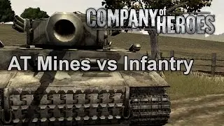 Company of Heroes: AT Mines vs Infantry