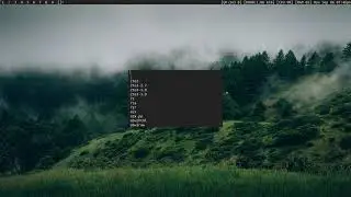 My Current DWM setup (dwm, conky, dmenu, etc)