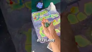 This Board Game Uses a Beyblade!