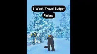 Finland 1 Week Travel Budget Shorts| Plan Your Northern Lights Trip | 