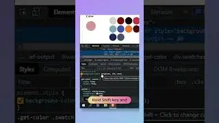 Convert RGB colour to Hex in Chrome DevTools 