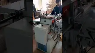 Сверлильно-пазовальный автоматический станок QUADRO MS3112 | Демонстрация нарезания продольных пазов