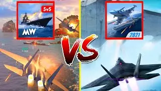 🚀Modern Warships VS Modern Warplanes🔥