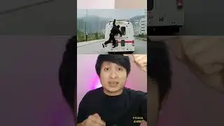 KEPALA CEWEK PUTUS DILINDAS MOBIL SAAT JATUH DI JALAN | Yosua Andre #shorts #storytime