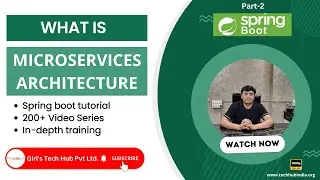 What is microservices architecture | spring boot in hindi | spring boot tutorial (part 2)