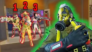 1v3 in the FINAL ZONE + HANDCAM | Apex Legends Mobile Ranked