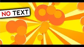 2D Orange Intro Template #8 - No Text | After Effect, Blender, Sony Vegas, Kinemaster