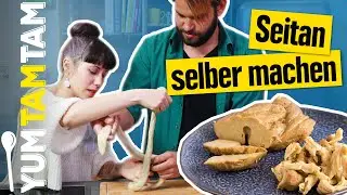 Seitan aus Mehl selber machen // 