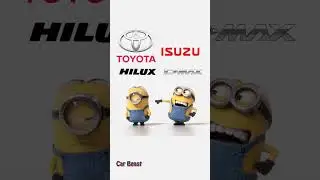 Toyota Hilux vs Isuzu D max  battel funny