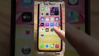 How to Add Watermark on Photos Using Shortcuts 