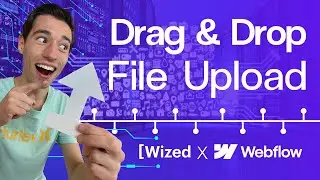 Drag & Drop File Upload in Wized (Embed 2)