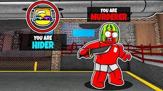 SECRET HIDING SPOT In Murder Mystery (FUNNY MOMENTS)