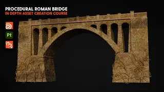 Roman Bridge - Procedural Asset Creation - Trailer