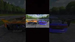 Landorini Corsa vs Damler Vader DRS Drag Race #drivezoneonline #shrots #games