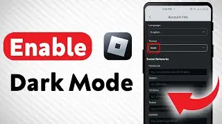 How to Enable Dark Mode On Roblox (Updated)