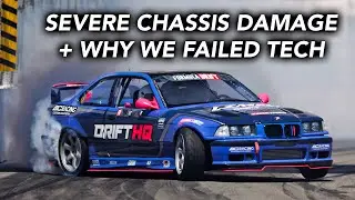 My E36's First Laps in Formula Drift - Long Beach